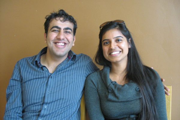 A photo of Aparna Gill with her husband Rohit Dua. Photo: Karen Nickel/The Dialog