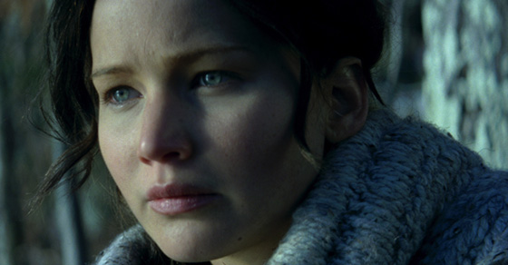 Jennifer Lawrence as Katniss Everdeen in The Hunger Games: Catching Fire. Photo courtesy of Lionsgate