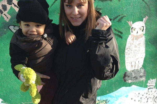 Image of Shana Kealey and her son Kiyan