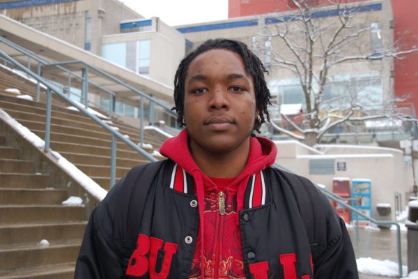 Would like to see a talent show at GBC. "At my high school we had a talent show I participated in, kids coming together creating a whole bunch of projects that represent Black History Month."