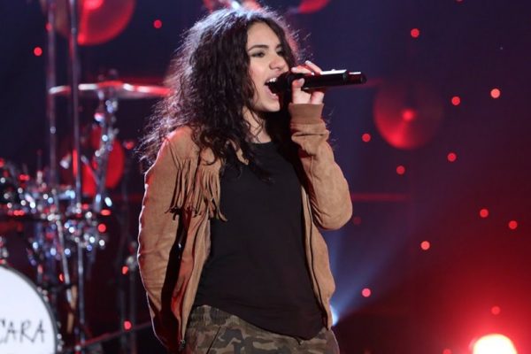 Alessia Cara performs on the Ellen DeGeneres show