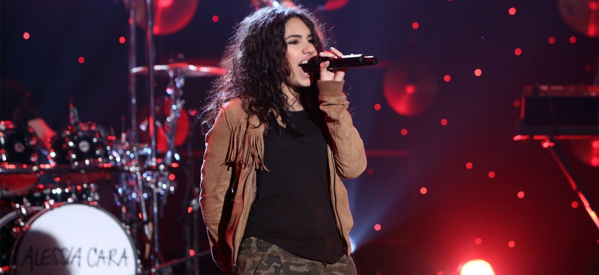 Alessia Cara performs on the Ellen DeGeneres show