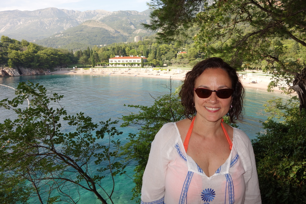 Christine Cushing in Montenegro, Europe.
