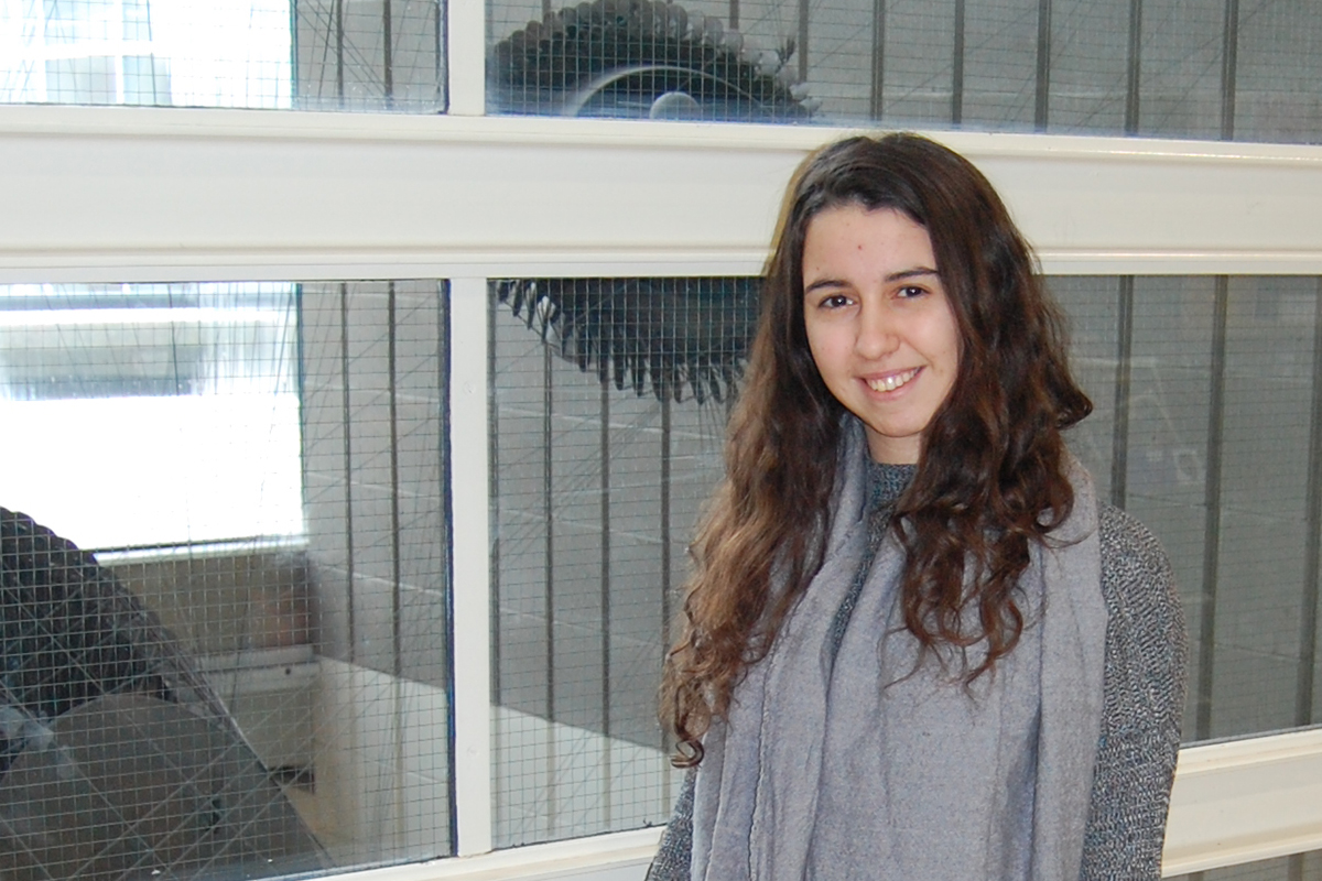 that pushes her to achieve her goals. Photo: Alex Resendes / The Dialog