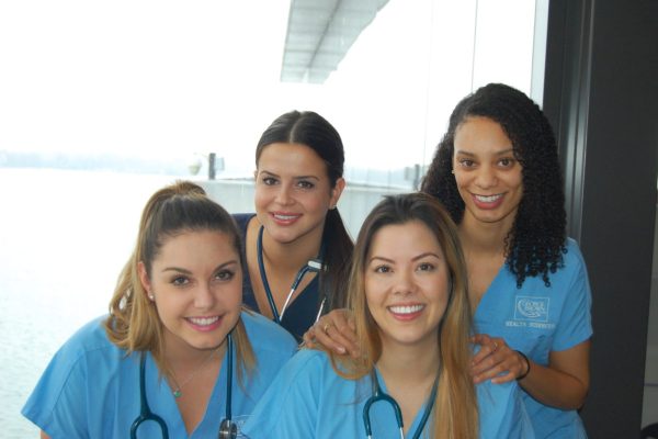 George Brown nursing students volunteering in Tanzania this summer.