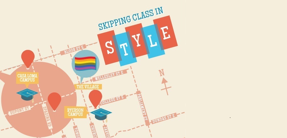 Map of downtown Toronto