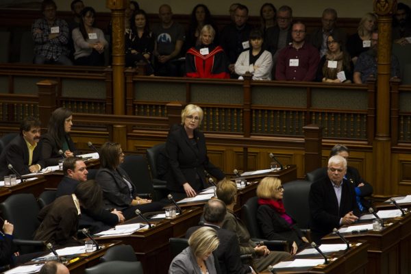 Peggy Sattler, NDP critic of advanced education and skills development, said that $500 is not enough for students who have been impacted due to the college faculty strike. File Photo Kit Kolbegger / The Spare