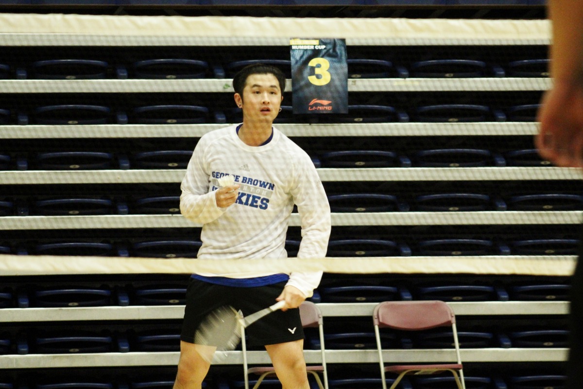 Huskies Ace Zeng has won four singles titles this season. Photo: George Brown Athletics & Recreation
