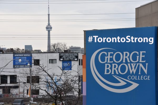 A photo posted by the Student Association of George Brown College in solidarity with everyone affected by the van attack on Yonge Street.