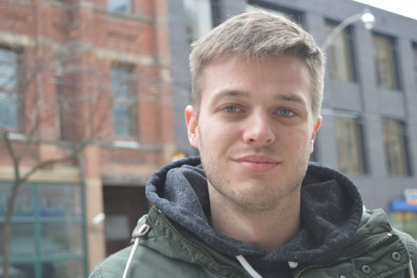 Kevin Saunders, Business-human resources student. Photo: Nico deVeber / The Dialog.