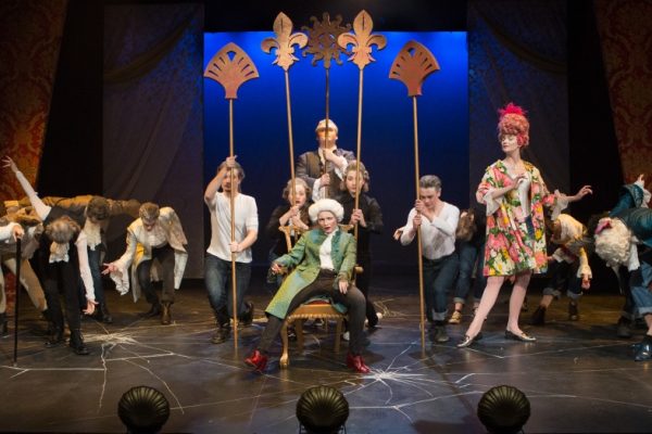 The ensemble gathers together in Monsieur d'Eon is a Woman. Photo: Cylla von Tiedemann