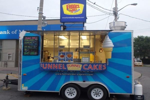 Police are looking for a thief with a sweet tooth who swiped a trailer from Funnel Cake Express.